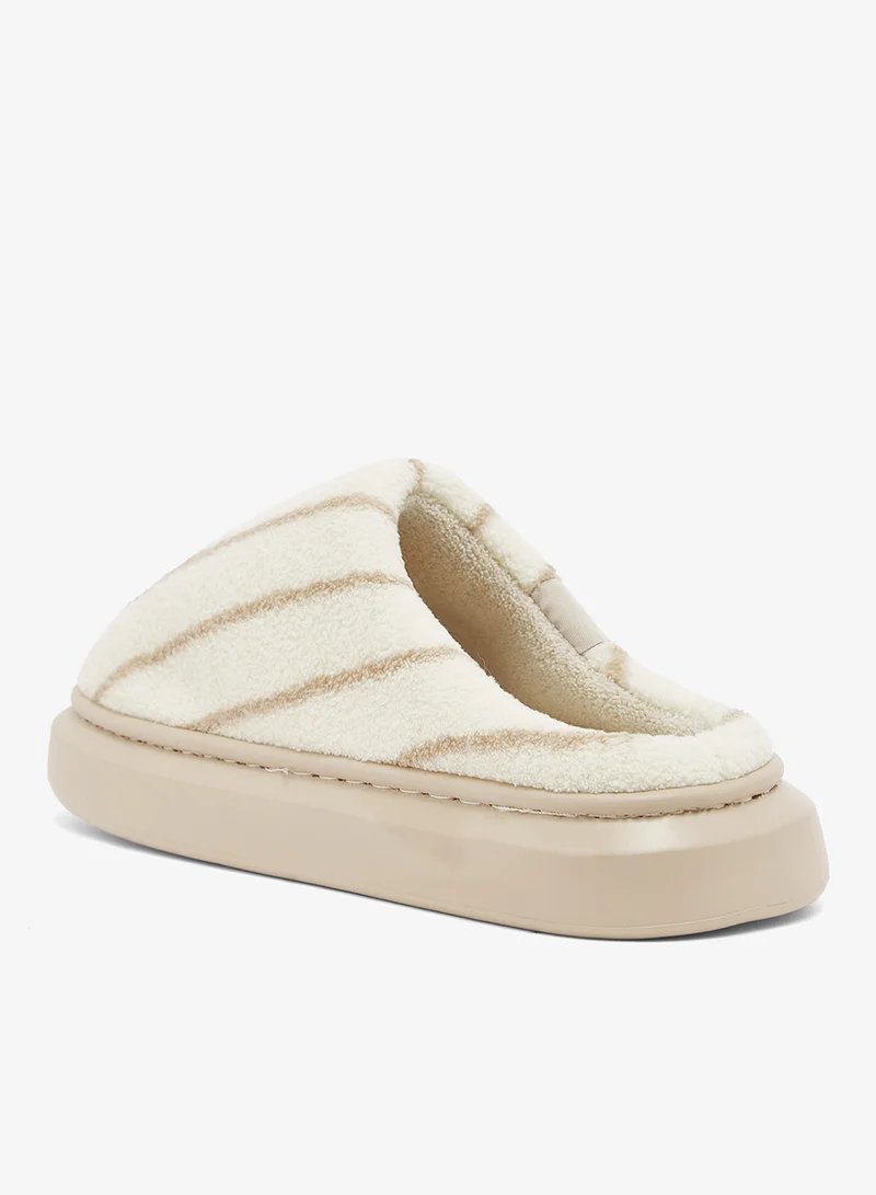 Ginger Printed Cozy Bedroom Slippers