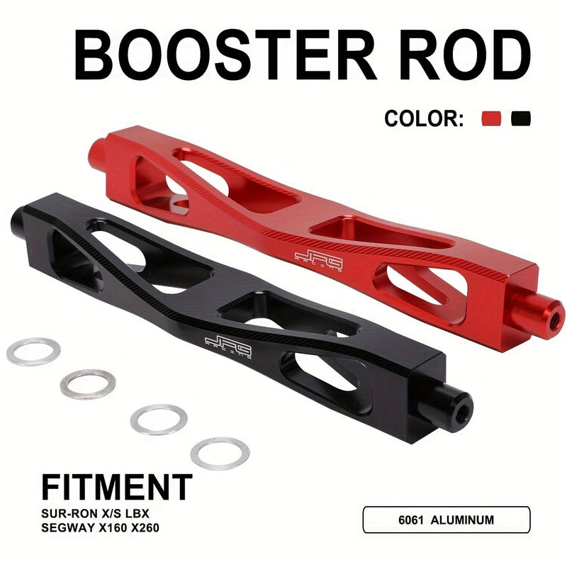 Black Reinforced Lever for Electric Dirt Bike Foot Peg Support Rod - Image 3