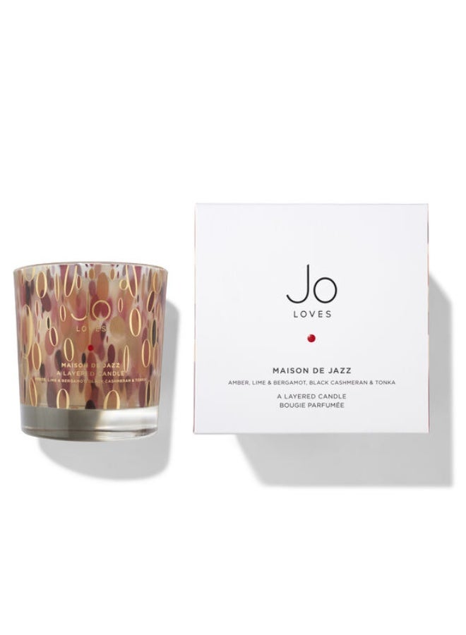 Jo Loves Maison De Jazz A Layered Candle  250G - Image 3