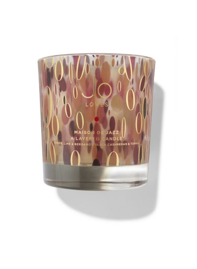 Jo Loves Maison De Jazz A Layered Candle  250G - Image 1