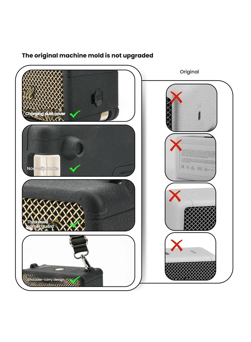 Convenient replacement case made of soft, hard-wearing silicone for Marshall Emberton III speakers. - Image 2