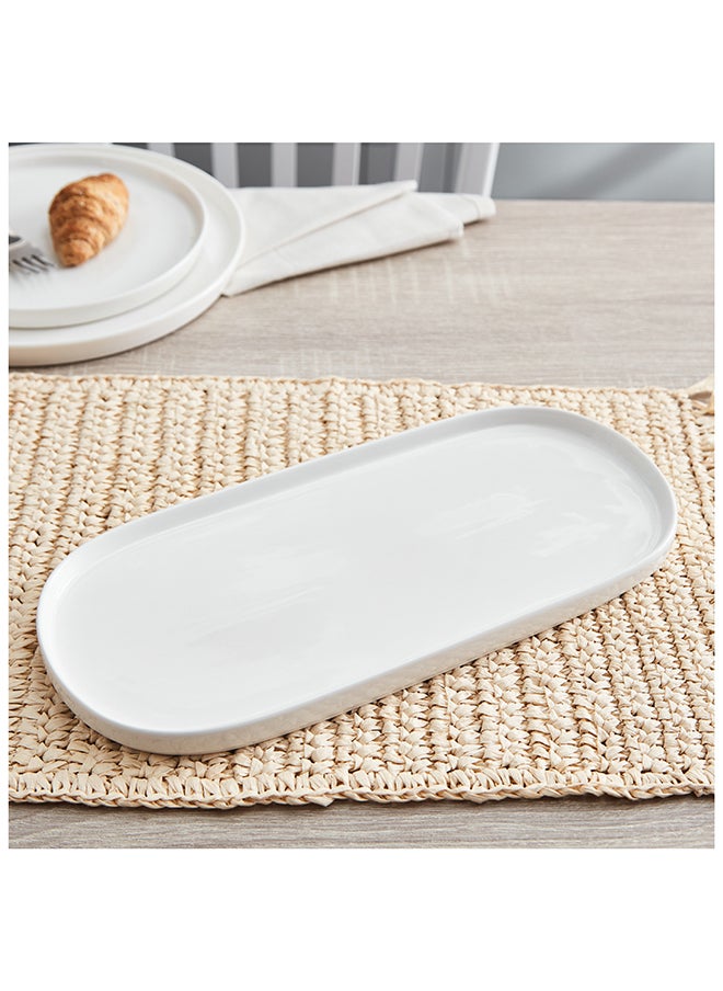 Home Box Alice Oval Platter 33 x 1.5 x 12 cm  - Image 1