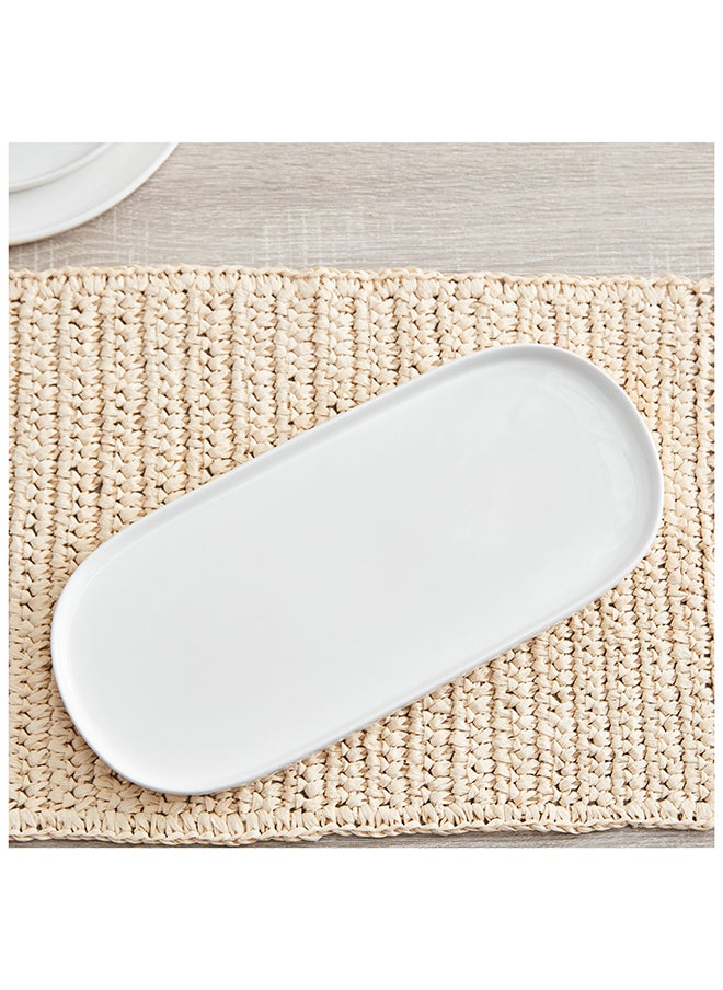 Home Box Alice Oval Platter 33 x 1.5 x 12 cm  - Image 2