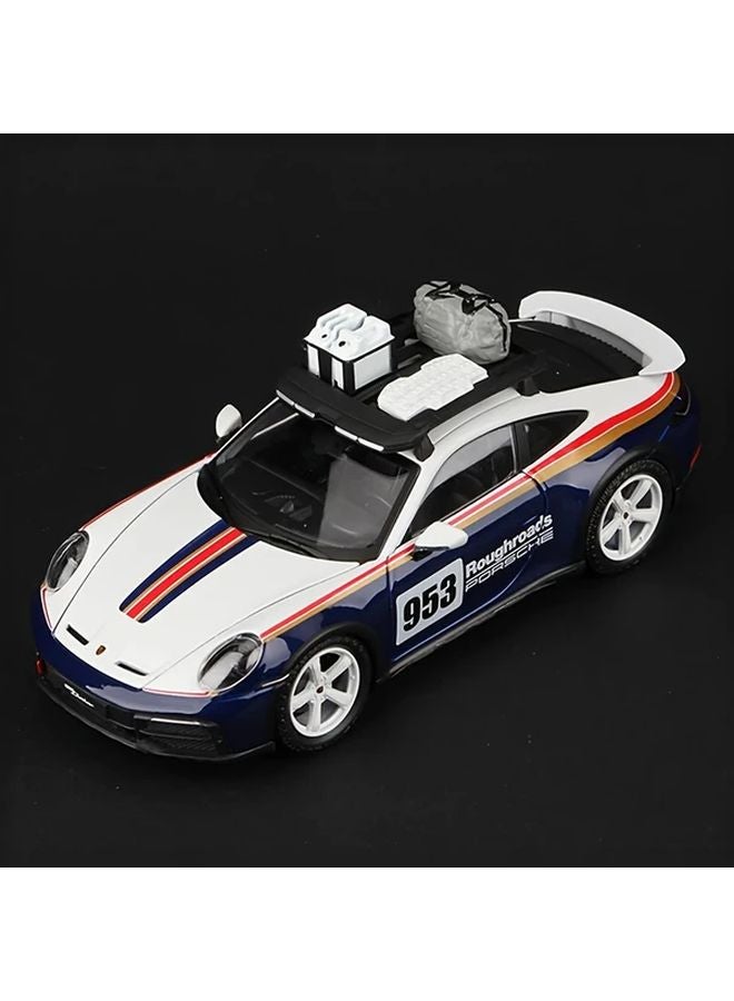 BURAGO 1 24 Scale Porsche 911 Dakar 953 Durable Plastic Race Car Toy for Kids Age 3 6 Years - Image 1