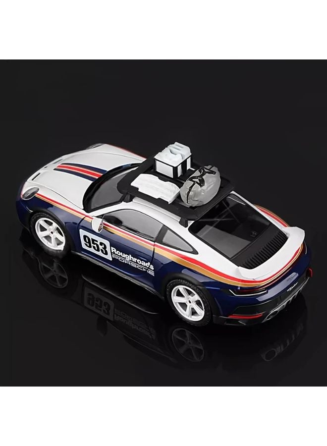 BURAGO 1 24 Scale Porsche 911 Dakar 953 Durable Plastic Race Car Toy for Kids Age 3 6 Years - Image 5