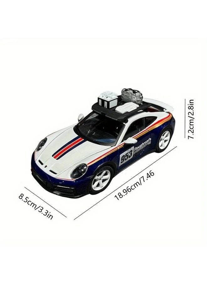 BURAGO 1 24 Scale Porsche 911 Dakar 953 Durable Plastic Race Car Toy for Kids Age 3 6 Years - Image 3
