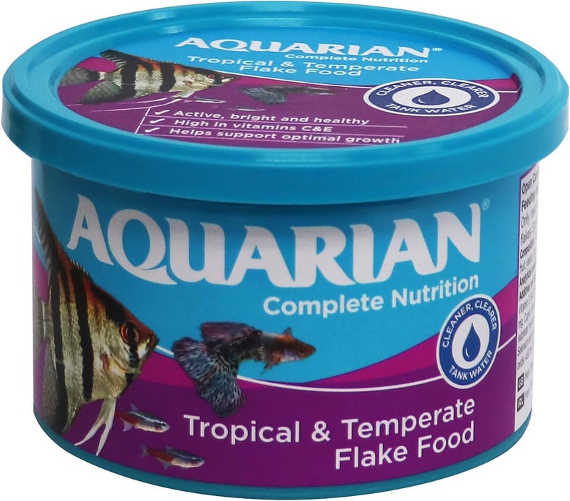 Aquarian API Aquarian Tropical Flake Fish Food - May Vary, 50 Grams - Image 1