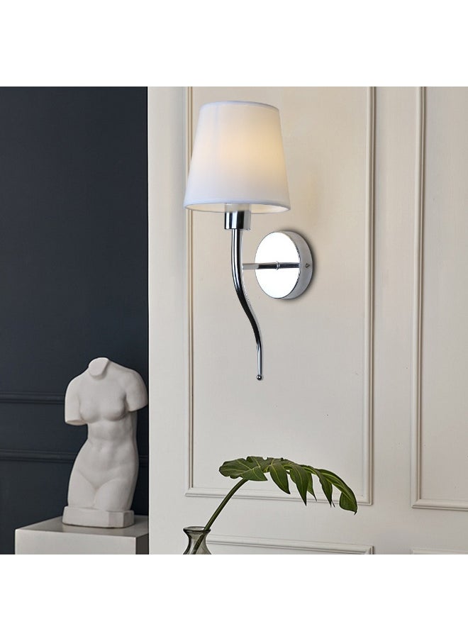 Hummer - Glow Glem Wall Lighting, Single, Modern, Silver, 1L* E14 - Image 1