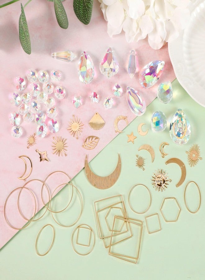 Worgree Sun Catcher Kits for Adults, 228pcs DIY Suncatcher Making Supplies Arts and Crafts for Girls Women Hanging Ornaments for Indoor Windows Prism with Crystal Balls Gift for Birthday Mother's Day - Image 5