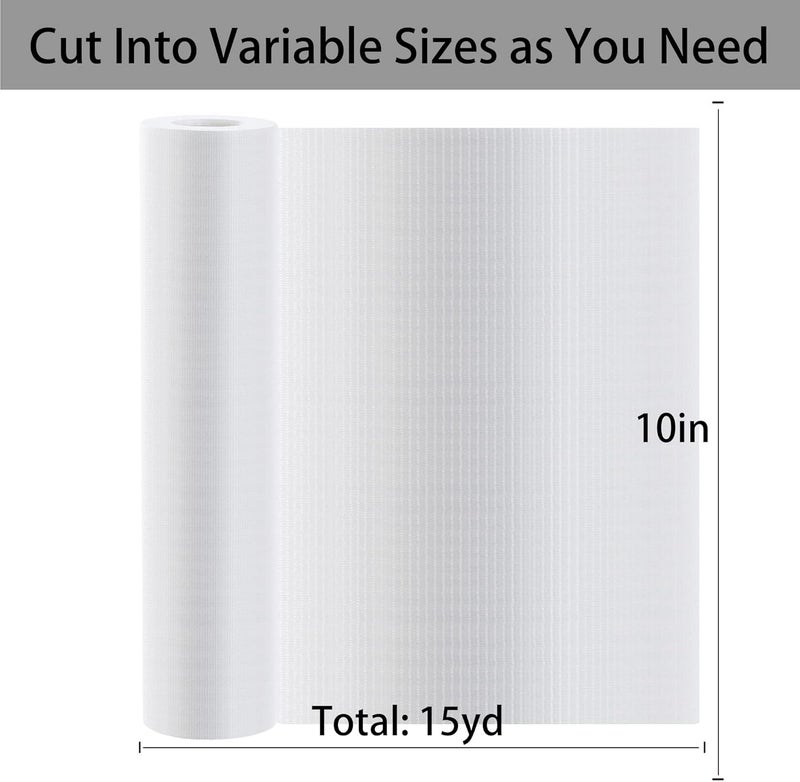 Seneme Water Soluble Stabilizer for Embroidery Topping Film (10 in x 15 yd Roll), 35um Clear Embroidery Stabilizers - Wash Away Embroidery Stabilizer for Machine Embroidery Stabilizer and Hand Sewing - Image 1