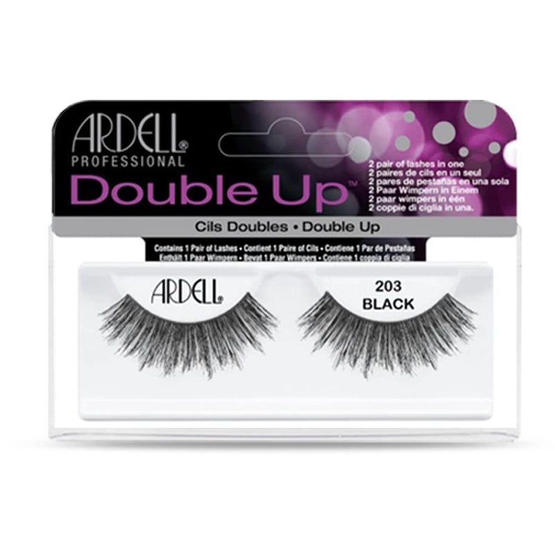Ardell Double Up Lashes, 203 Black - Image 1