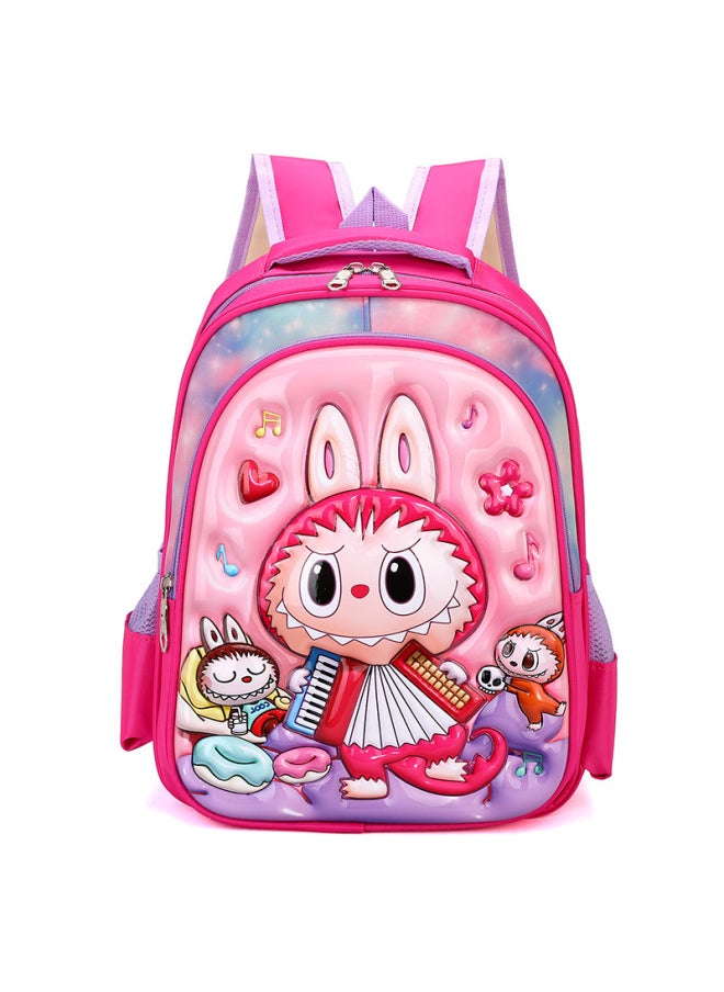 Generic 2024 Labubu Labubu Primary School Student Backpack Korean Large Capacity Kindergarten Backpack Children's School Bag-Color:Figure 10  - Image 5