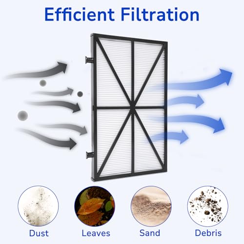 Fil-fresh Robotic Pool Cleaner Filters, Replaces for Dolphin M400/M500 & Nautilus CC Plus Ultra Fine Cartridge Filter Panels, Part Number 9991432-R4, Pack of 4 - Image 3