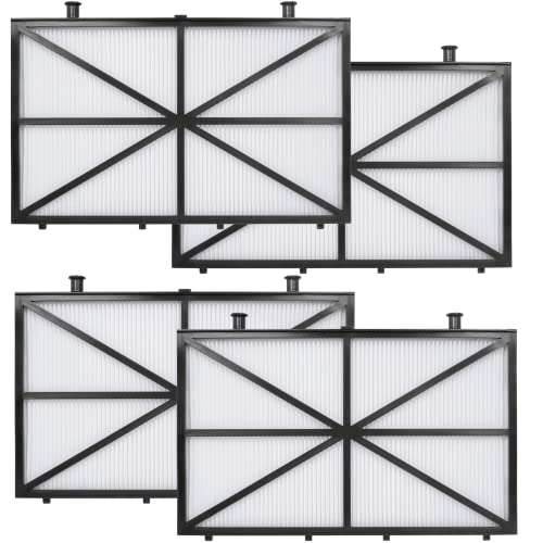 Fil-fresh Robotic Pool Cleaner Filters, Replaces for Dolphin M400/M500 & Nautilus CC Plus Ultra Fine Cartridge Filter Panels, Part Number 9991432-R4, Pack of 4 - Image 1