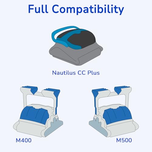 Fil-fresh Robotic Pool Cleaner Filters, Replaces for Dolphin M400/M500 & Nautilus CC Plus Ultra Fine Cartridge Filter Panels, Part Number 9991432-R4, Pack of 4 - Image 2