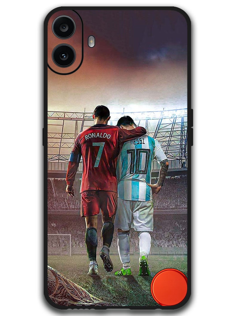 Theodor Protective Case Anti Scratch Shock Proof Bumper Cover For Nothing CMF Phone 1 Ronaldo Messi - Image 1