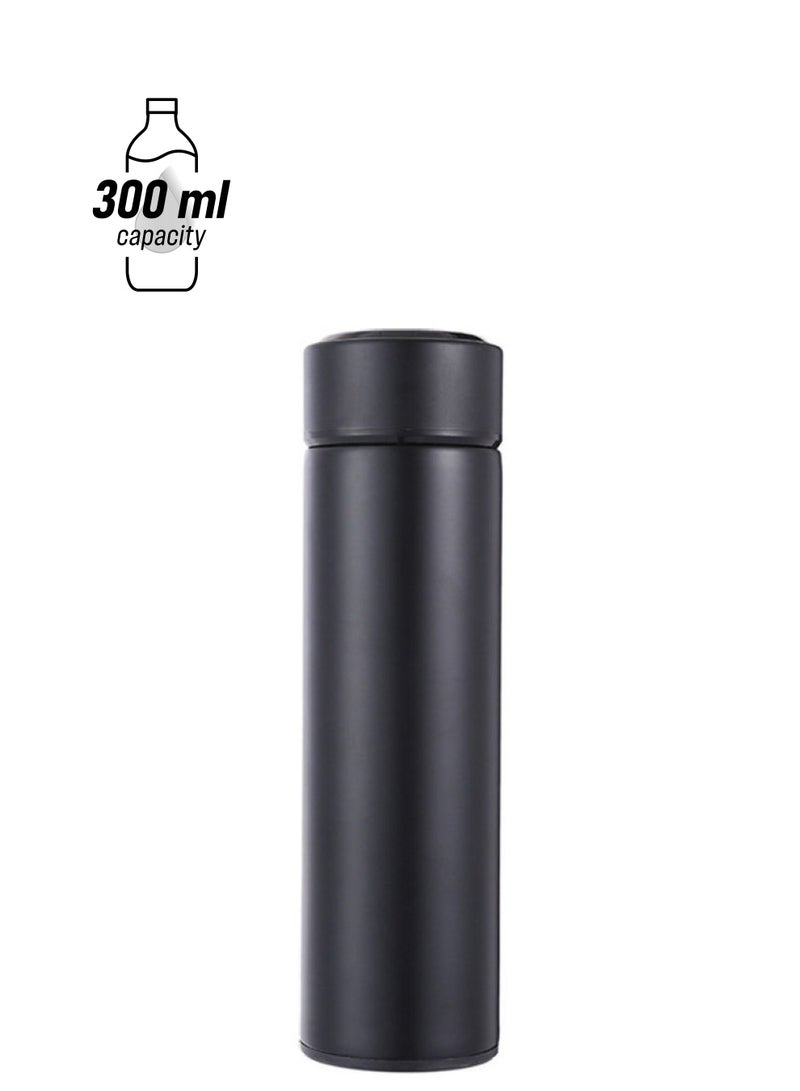 NIBEMINENT Waterproof Digital LED Touch Water Bottle Black  - Image 1