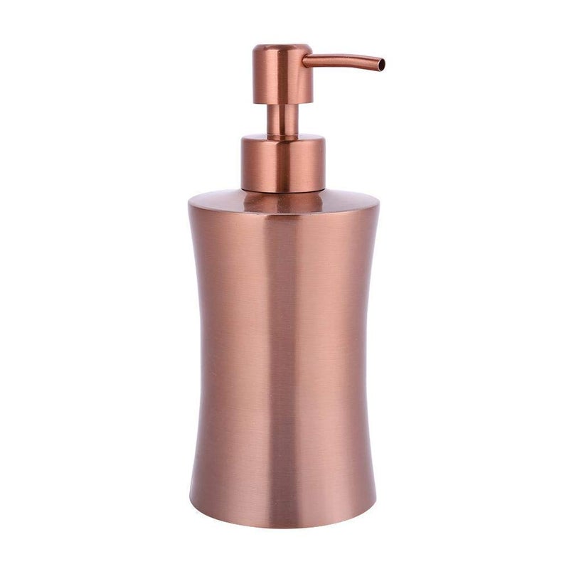 Skywalk Premium Copper Finish 300ml Liquid Soap Dispenser,Stainless Steel Soap/Liquid Dispenser,Best for Handwash Liquid Soap/Shampoo (Home, Office, Hotel, Washroom) - Image 1