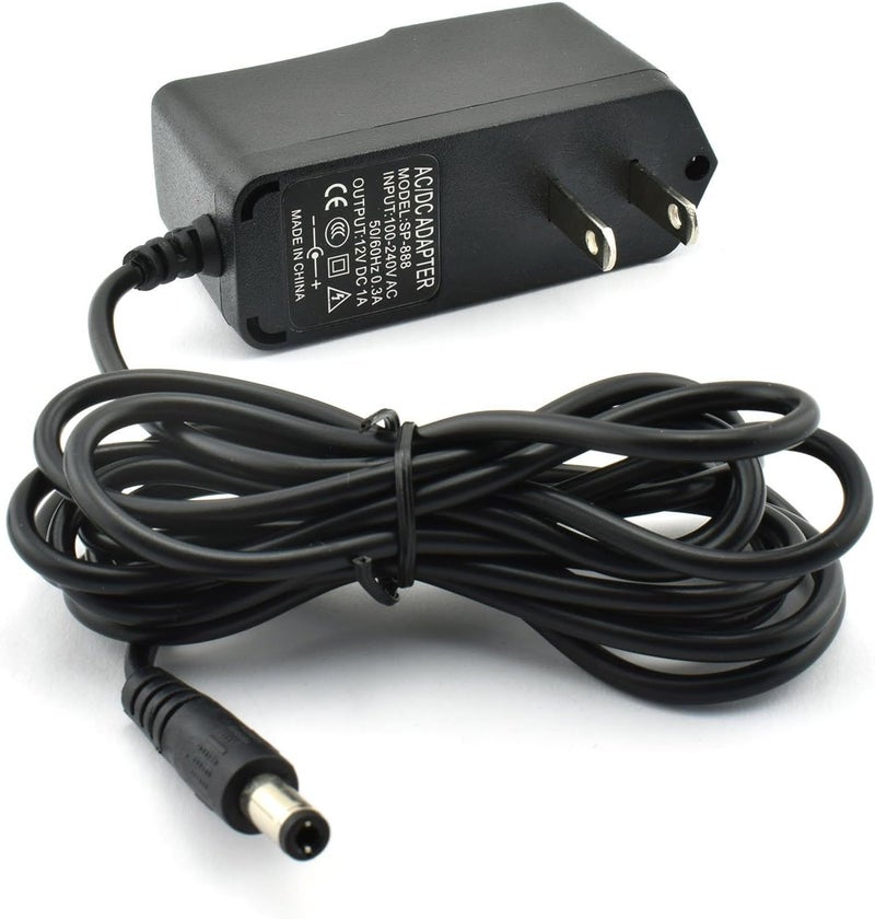 زايمي محول طاقة 12V 1A 12W AC/DC، من 110-240V AC إلى 12V DC 1000MA، مع سلك بطول 2 متر وموصل DC 5.5x2.5/2.1mm، شاحن لأجهزة الراوتر، جهاز استقبال التلفزيون، LED، كاميرات المراقبة - Image 2