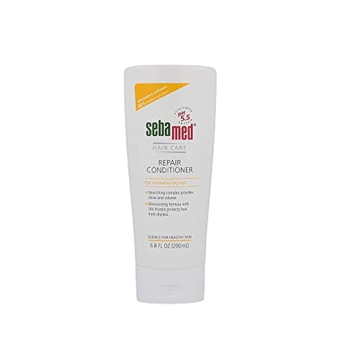 Sebamed Repair Conditioner - Best for Dry Scalp, Itchy Scalp - no Sulfate - Dry and Damaged Hair - for All Hair Types , 6.76 Fl Oz (Pack of 2) - Image 1
