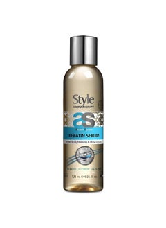 style aromatherapy Professional Keratin Treatment Hair Serum After Straightening & Smoothening 120 Ml  - Image 1