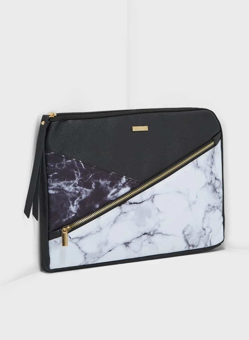 Typo 13" Marble Premium Laptop Case