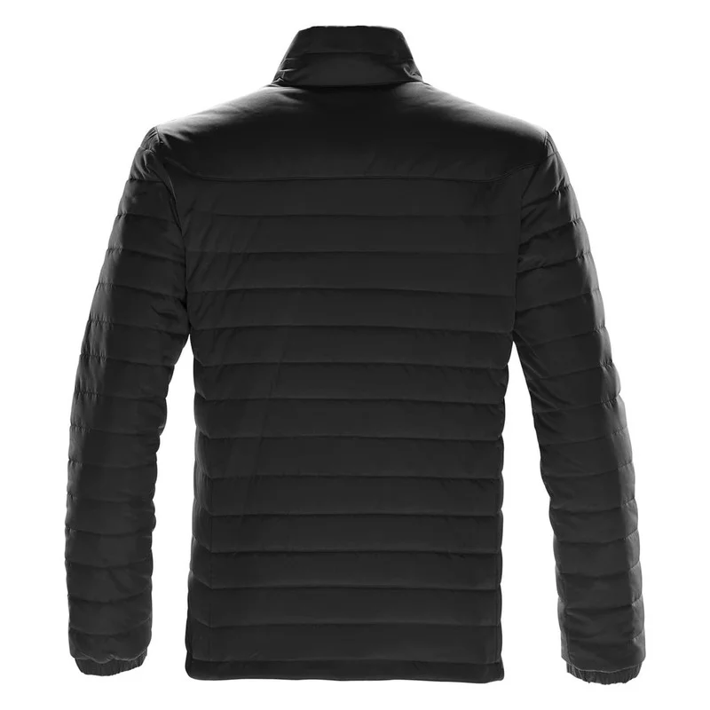 Stormtech  Stormtech Nautilus Quilted Jacket Men’s Lightweight Insulated Windproof & Water-Repellent 100% Polyester Pongee Outer Shell, Quilted Thermal Shell, Adjustable Hem & Zippered Pockets (Black) for Men | Best Price UAE