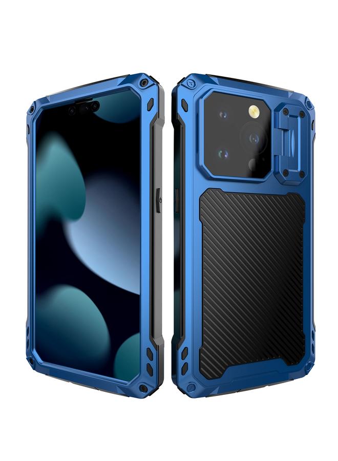 S-TOP Case For iPhone 15 Pro Max Lens Holder Metal IP54 Life Waterproof Three-proof MagSafe Phone Case - Image 1
