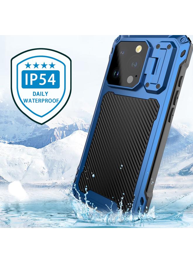 S-TOP Case For iPhone 15 Pro Max Lens Holder Metal IP54 Life Waterproof Three-proof MagSafe Phone Case - Image 4