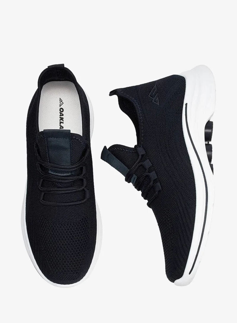 Oaklan by Shoexpress Mesh Detail Lace-Up Sports Shoes