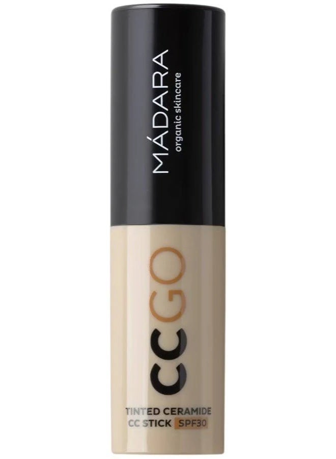Mádara CC GO Tinted Ceramide CC Stick SPF30 35 True Beige 13g - Image 1
