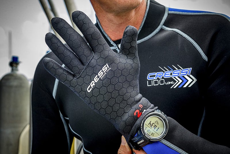 Cressi High Stretch Diving Gloves (2.5mm, Small) - Image 3