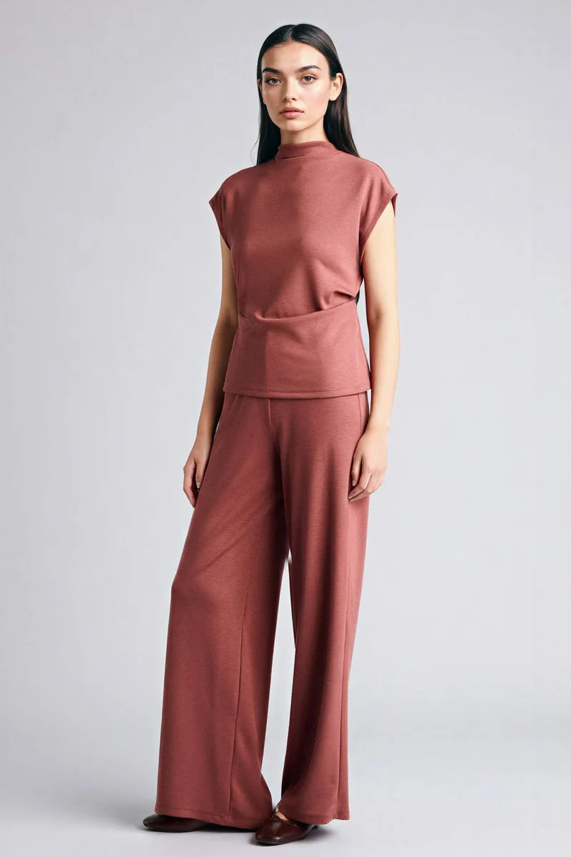 ديفاكتو Wide Leg Trousers
