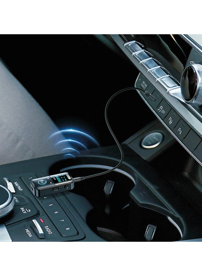 GO-DES GD-BT208 4-in-1 Wireless Bluetooth 5.3 Audio Transmitter and Receiver Adapter - Image 2