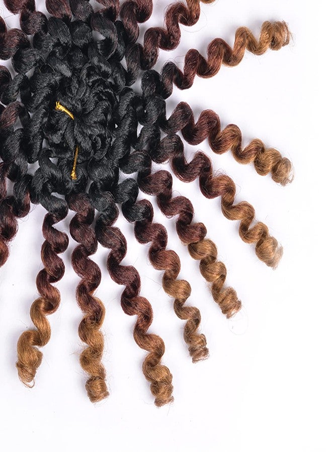 Luoyudu Wand Curl Jamaican Crochet Hair 8 Inch 5 Packs T1B/27/30 80g/pcs Ringlet Twist Hair Extension Crochet Braids - Image 5