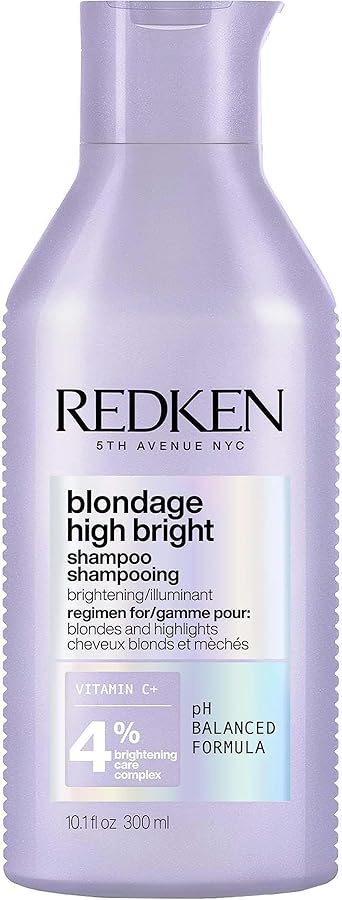REDKEN Lightening Shampoo For Blonde Hair With Vitamin C Blondage High Bright 300ml - Image 1