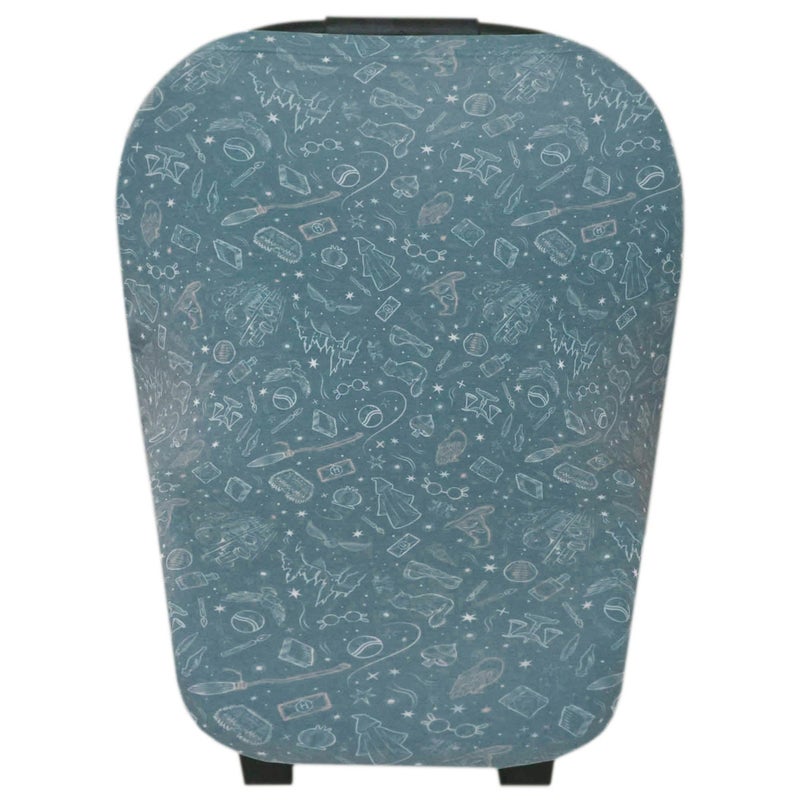 Copper Pearl Nursing Cover MultiUse Cover for Baby Girl or Boy Car Seat Cover Stroller Cover Breastfeeding Cover Up for Women Hogwarts - Image 2