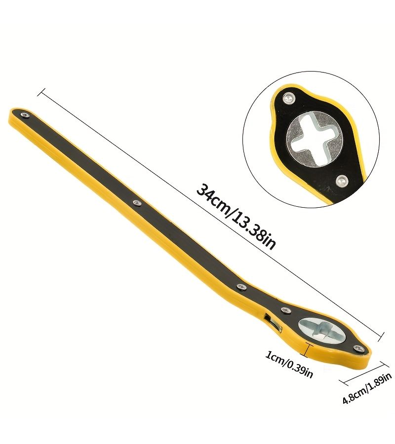 1pc Labor Saving Wrench Suitable For Jack Tire Changing Tool Car Tire Tool Small Horizontal Car Wrench Essential For Car - Image 3