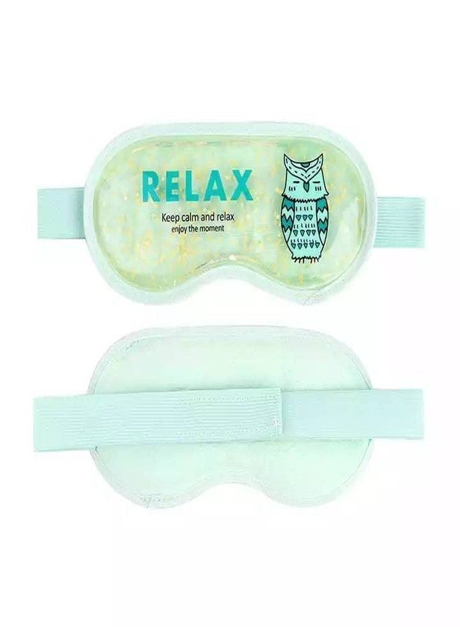 Sajani Eye Sleep Mask Adjustable Sleeping/Travel Relaxing Eye Mask For Men and Women/Suitable for Women Eye SPA/Eye Cold Compress for Dark Circles, Stress Relief, Skin Care (Multiprinted) - Image 2