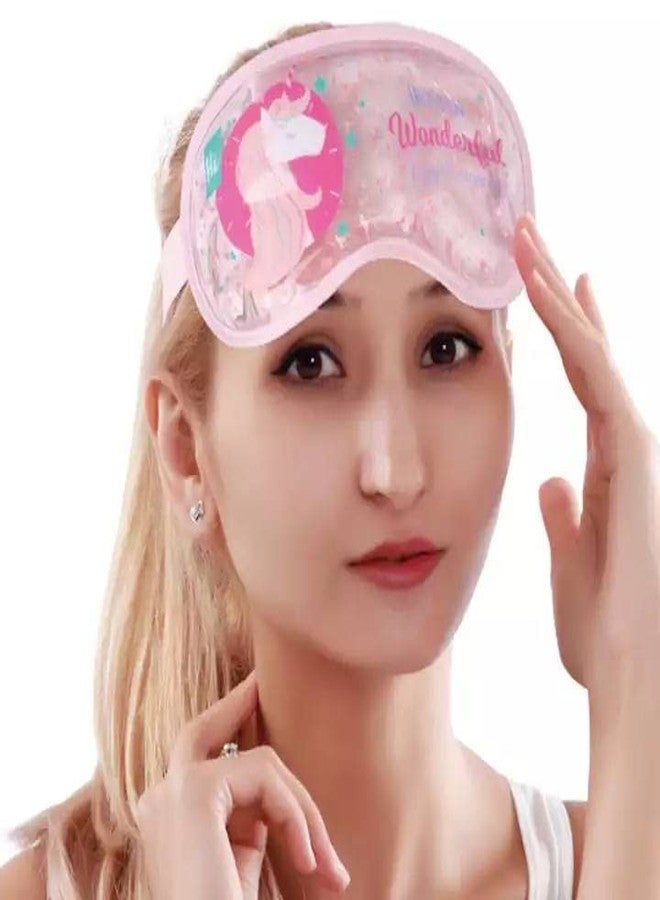Sajani Eye Sleep Mask Adjustable Sleeping/Travel Relaxing Eye Mask For Men and Women/Suitable for Women Eye SPA/Eye Cold Compress for Dark Circles, Stress Relief, Skin Care (Multiprinted) - Image 1