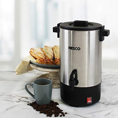 Nesco CU-25 Professional Coffee Urn, 25 Cups, Metallic - Image 2