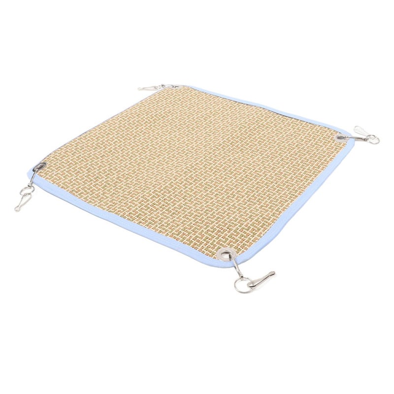 Small Pet Hammock Swing 20x30cm Cotton Cooling Mat Hanging Cage Bed for Hamsters Guinea Pigs - Image 2