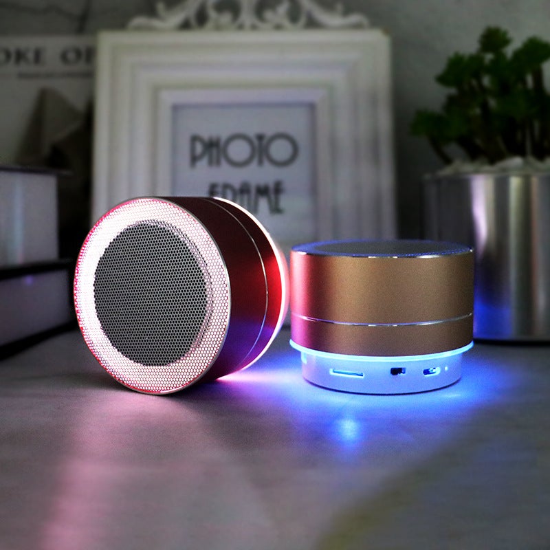 A10 Metal Bluetooth Speaker Mini Small Steel Cannon USB Portable Laptop Audio Outdoor Wireless Car Audio - Image 4