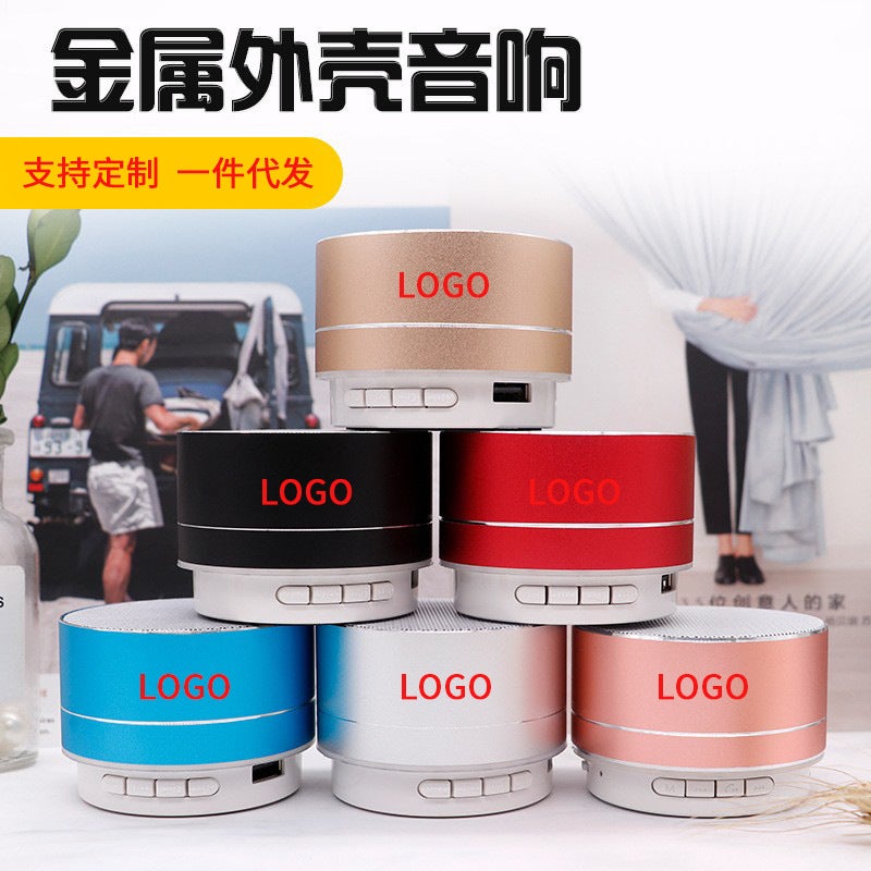 A10 Metal Bluetooth Speaker Mini Small Steel Cannon USB Portable Laptop Audio Outdoor Wireless Car Audio - Image 3