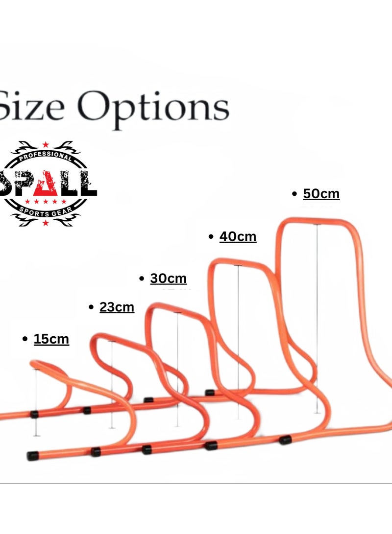 Spall Agility Hurdles For Speed Training Athletes 40cm Pack Speed And Agility Training Equipment For Soccer Basketball Football - Image 2