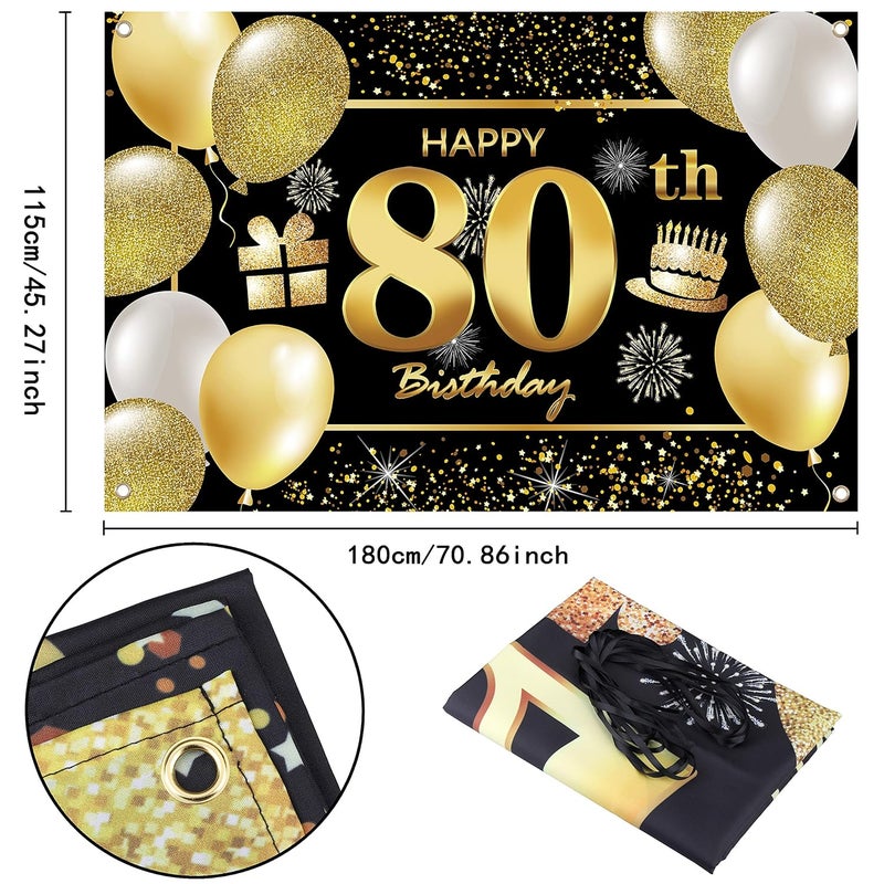 IMISI 80th Happy Birthday Banner - Image 2
