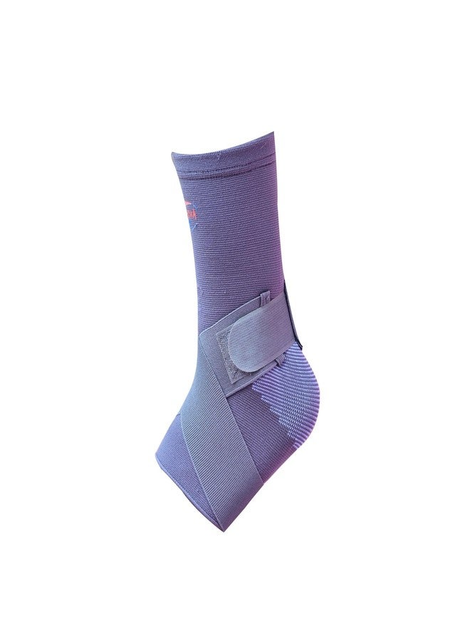 FIDUS Ankle Support Brace for Pain Relief, Sprains & Swelling | Compression Ankle Binder with Adjustable Straps | Nylon-Cotton Blend – Medium (M, Gray Green) - Image 1