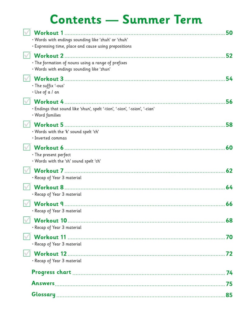 KS2 English 10-Minute Weekly Workouts - Year 3 - Image 1