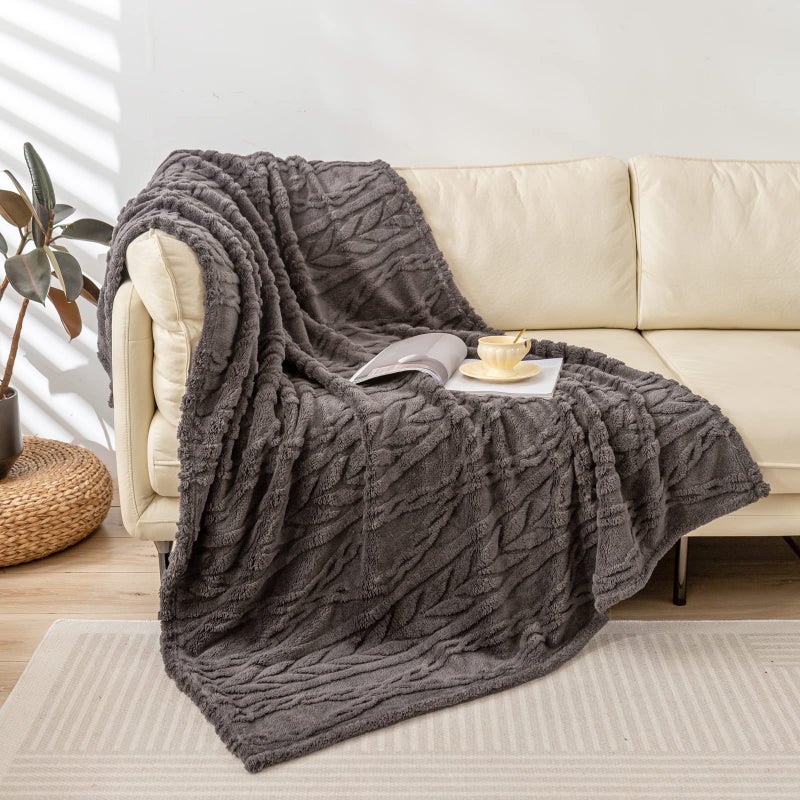 YUSOKI Sherpa Throw Blanket3D Stylish Design Super Soft Fuzzy Cozy Warm Blanket Thick Plush Fluffy Furry Blankets for Teen Girls Women Couch Bed Sofa Chair Men Boys GiftMorel50x65