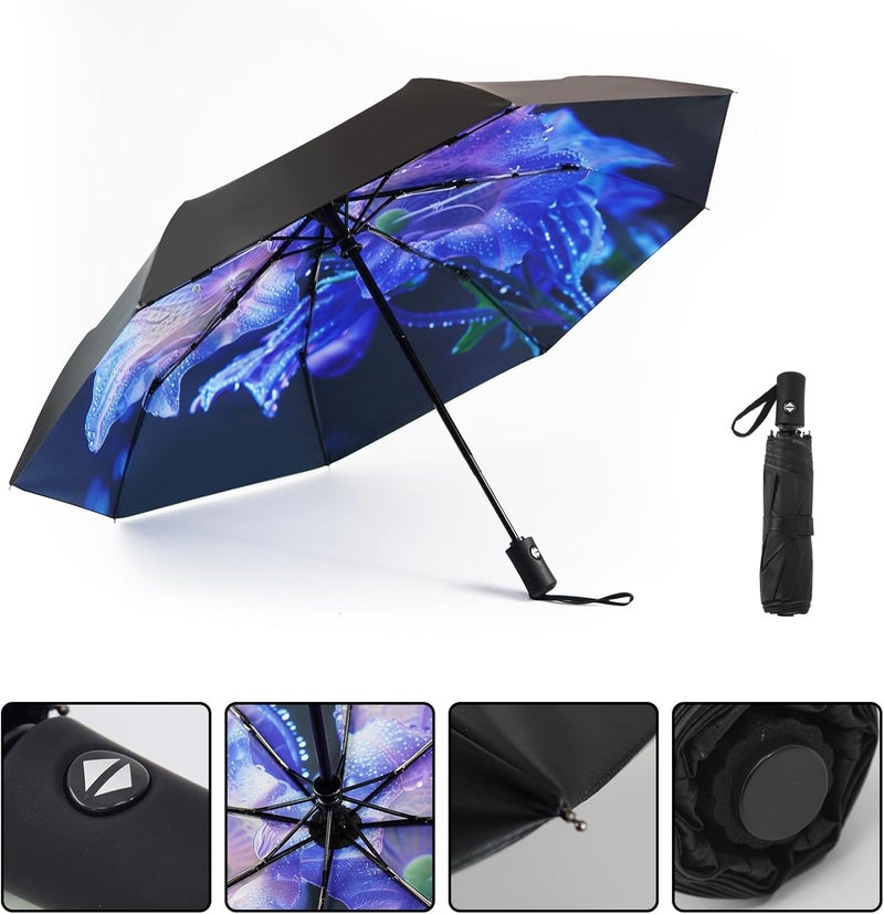 SY COMPACT Travel Umbrella Windproof Automatic Umbrellas Small Compact UV Sun Protection Factory Outlet Umbrella - Image 5